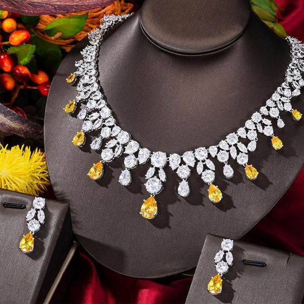 earrings & necklace blachette shiny crystal cubic zirconia pendant 2pcs bride gorgeous wedding party jewelry set, Silver
earrings & necklace blachette shiny crystal cubic zirconia pendant 2pcs bride gorgeous wedding party jewelry set, Silver
