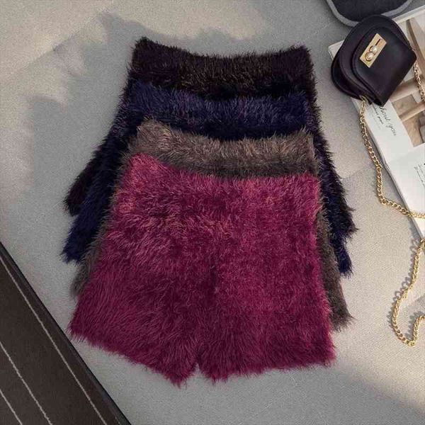 spring and winter thick women short mohair fur high waist stretch knitted boots warm trousers, White;black
spring and winter thick women short mohair fur high waist stretch knitted boots warm trousers, White;black