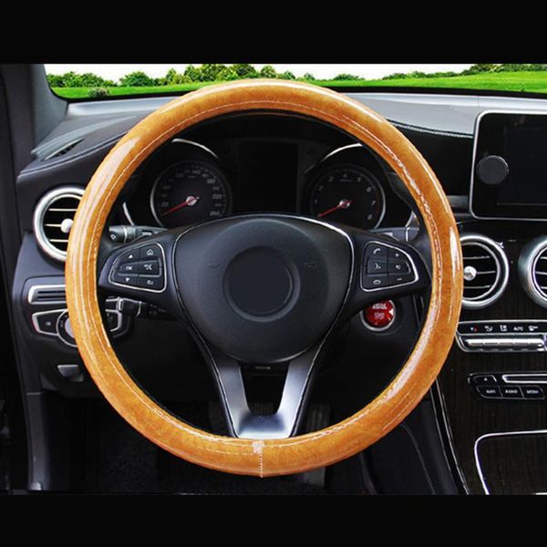 steering wheel covers anti-skid car mahogany deluxe soft leather non-slip auto practical interior decoration cover
steering wheel covers anti-skid car mahogany deluxe soft leather non-slip auto practical interior decoration cover