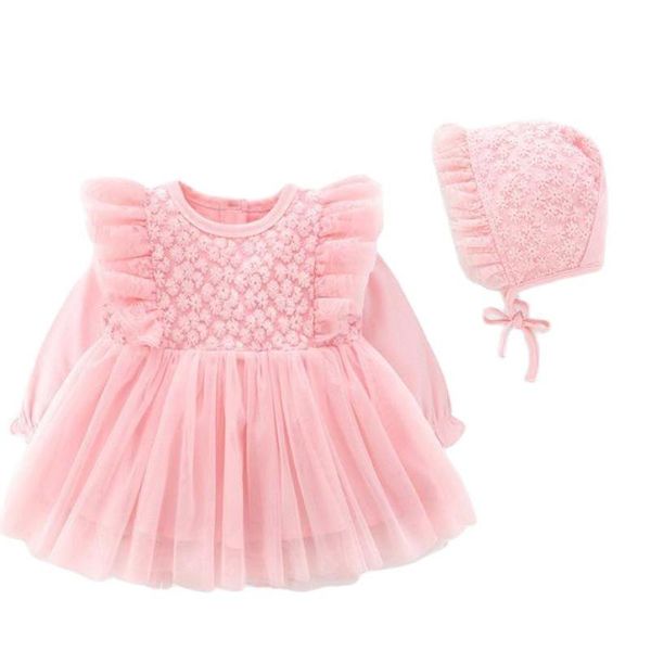 girl's dresses korea infant autumn birthday dress+hat 2pcs born baby girl spring mesh ruffle princess 0-12 months kids sweet baptism, Red;yellow
girl's dresses korea infant autumn birthday dress+hat 2pcs born baby girl spring mesh ruffle princess 0-12 months kids sweet baptism, Red;yellow