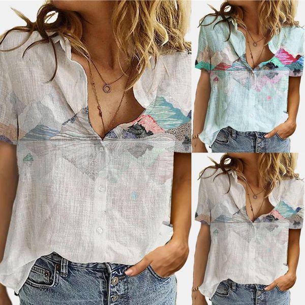 women's t-shirt summer casual plus size turn down collar t shirt printed loose button tunic harajuku 2021 camisetas de mujer, White
women's t-shirt summer casual plus size turn down collar t shirt printed loose button tunic harajuku 2021 camisetas de mujer, White