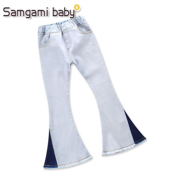 fashion toddler girls pants wide leg jeans casual elastic waist trousers cowboy children clothes, Blue
fashion toddler girls pants wide leg jeans casual elastic waist trousers cowboy children clothes, Blue