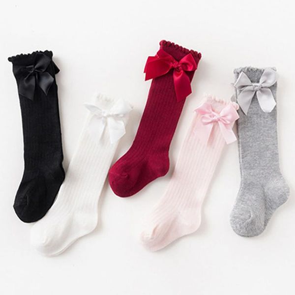 children's princess socks bowknot vertical stripes baby cotton girl knee high infants, Pink;yellow
children's princess socks bowknot vertical stripes baby cotton girl knee high infants, Pink;yellow