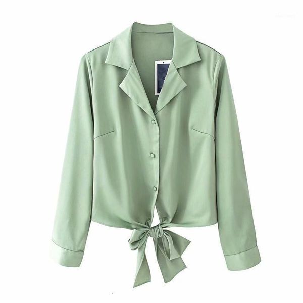 women's blouses & shirts women sweet chic lapel solid blouses bow tie long sleeve pleated green shirts vintage female casual blusas muj, White
women's blouses & shirts women sweet chic lapel solid blouses bow tie long sleeve pleated green shirts vintage female casual blusas muj, White