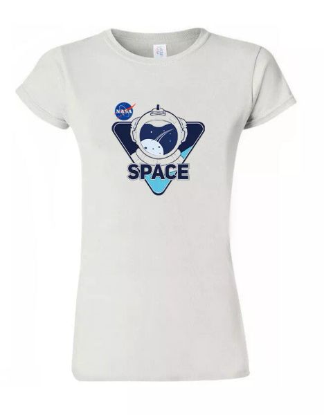 NASA Space Logo Print Astronaut Trendy TShirt Men Women Unisex M255, Mainly pictures
NASA Space Logo Print Astronaut Trendy TShirt Men Women Unisex M255, Mainly pictures