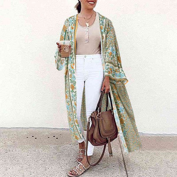 women's swimwear cotton print beach kimono cover up with sashes bohemian slim summer long cardigan oversized bikini outing holiday, White;black
women's swimwear cotton print beach kimono cover up with sashes bohemian slim summer long cardigan oversized bikini outing holiday, White;black