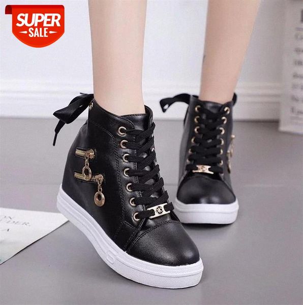 women wedge platform rubber brogue leather lace up high heel 6 cm shoes pointed toe increasing creepers white sneakers zipper 66 #fc5z
women wedge platform rubber brogue leather lace up high heel 6 cm shoes pointed toe increasing creepers white sneakers zipper 66 #fc5z