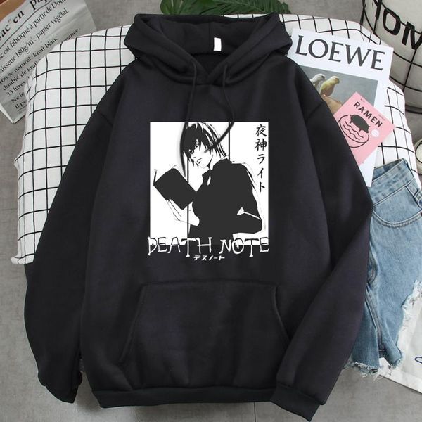 men's hoodies & sweatshirts death note yagami light manga man rock sweatshirt japanese anime casual hoodie for mens vintage korean men, Black
men's hoodies & sweatshirts death note yagami light manga man rock sweatshirt japanese anime casual hoodie for mens vintage korean men, Black
