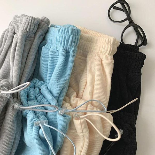 women's pants & capris women casual vintage spring autumn high waist loose solid beam leg sweatpants all-match black trousers, Black;white
women's pants & capris women casual vintage spring autumn high waist loose solid beam leg sweatpants all-match black trousers, Black;white