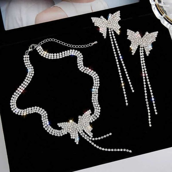 butterfly crystal choker necklaces for women long tassel rhinestone necklaces weddings jewelry party gifts 409 q2, Silver
butterfly crystal choker necklaces for women long tassel rhinestone necklaces weddings jewelry party gifts 409 q2, Silver