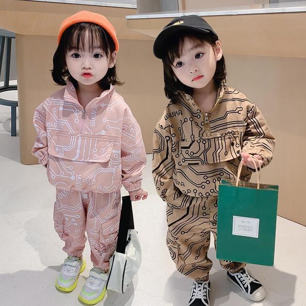 clothing sets spring autumn children sports boys girls printed sweater pants 2pcs outfits kids casual pockets tracksuit clothes, White
clothing sets spring autumn children sports boys girls printed sweater pants 2pcs outfits kids casual pockets tracksuit clothes, White