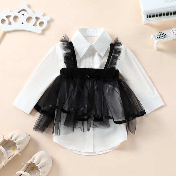 girl's dresses focusnorm 1-6y fashion kids girls 2pcs dress outwear long sleeve button-down collared shirt dress+lace mesh vest, Red;yellow
girl's dresses focusnorm 1-6y fashion kids girls 2pcs dress outwear long sleeve button-down collared shirt dress+lace mesh vest, Red;yellow