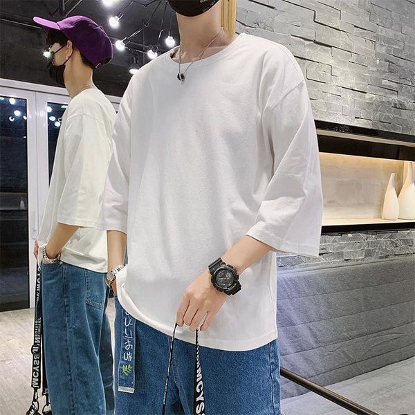 men's t-shirts t-shirt short sleeved summer fashion with cropped sleeves streetwear solid color leisure loose the listing, White;black
men's t-shirts t-shirt short sleeved summer fashion with cropped sleeves streetwear solid color leisure loose the listing, White;black