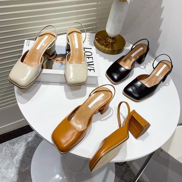 summer square toe grandma shoes women elastic band sandals thick high heels woman concise solid cover sandalias 2021, Black
summer square toe grandma shoes women elastic band sandals thick high heels woman concise solid cover sandalias 2021, Black
