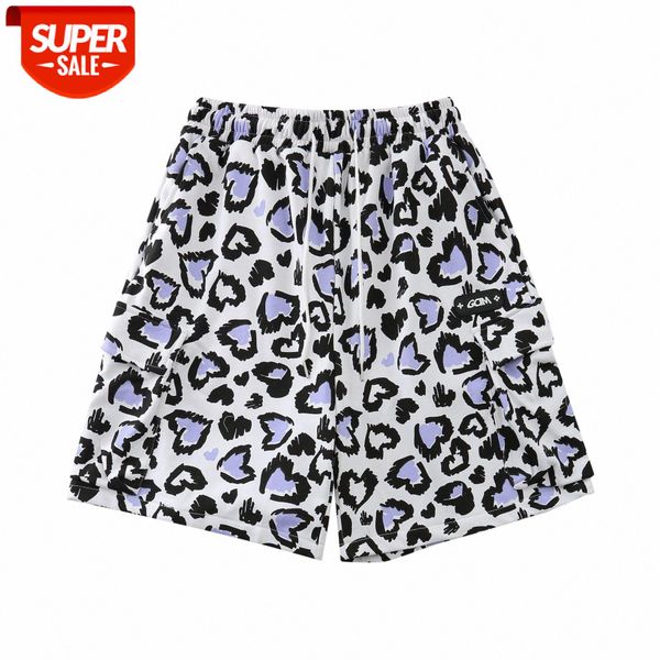 leopard print casual shorts men's street flow loose straight five-point pants sports #jj4q, Black
leopard print casual shorts men's street flow loose straight five-point pants sports #jj4q, Black