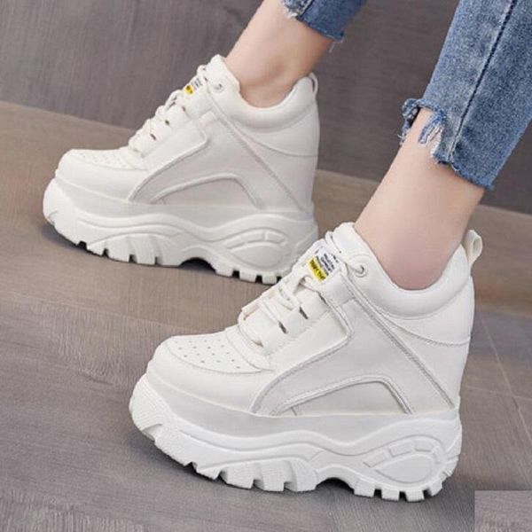 spring autumn korean style wedges height increasing platform sewing genuine leather women pumps ladies casual sneakers shoes dress, Black
spring autumn korean style wedges height increasing platform sewing genuine leather women pumps ladies casual sneakers shoes dress, Black