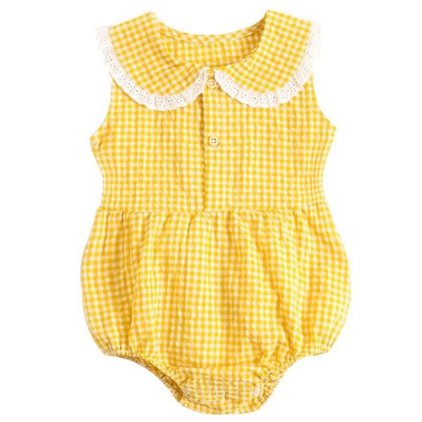 clothing sets k3ne infant baby girl sleeveless romper lapel button plaid print jumpsuit, White
clothing sets k3ne infant baby girl sleeveless romper lapel button plaid print jumpsuit, White
