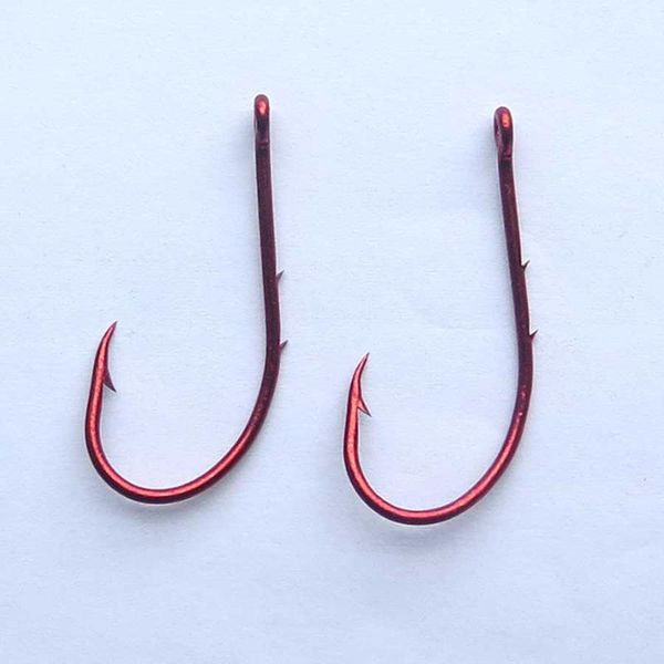 fishing hooks minfishing 100pcs double barb hook red covering baitholder high carbon steel fishhook size 1#-8# carp
fishing hooks minfishing 100pcs double barb hook red covering baitholder high carbon steel fishhook size 1#-8# carp
