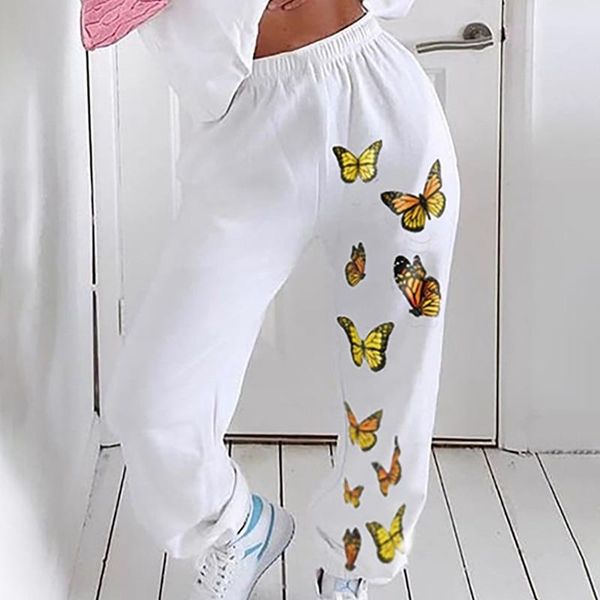 butterfly print cargo pants women 2021 autumn elastic waist tapered carrot loose trousers casual streetwear hip hop pocket women's & ca, Black;white
butterfly print cargo pants women 2021 autumn elastic waist tapered carrot loose trousers casual streetwear hip hop pocket women's & ca, Black;white