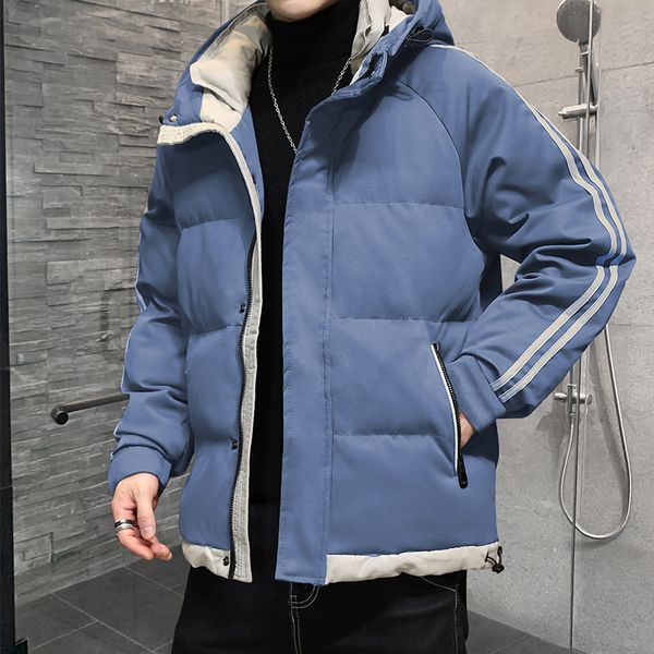 men's jacket autumn and winter 2021 new man cotton clothing korean version of the trend short cotton pad thick down cotton jacket male, Black
men's jacket autumn and winter 2021 new man cotton clothing korean version of the trend short cotton pad thick down cotton jacket male, Black