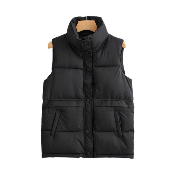 women's vests i -jewelry solid color stand collar vest coat autumn winter side pockets buttons closure slim women waistcoat outerwear, Black;white
women's vests i -jewelry solid color stand collar vest coat autumn winter side pockets buttons closure slim women waistcoat outerwear, Black;white