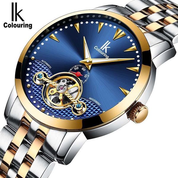 colouring mechanical watch men skeleton tourbillon royal blue dial automatic self-wind male wristwatch wristwatches, Slivery;brown
colouring mechanical watch men skeleton tourbillon royal blue dial automatic self-wind male wristwatch wristwatches, Slivery;brown