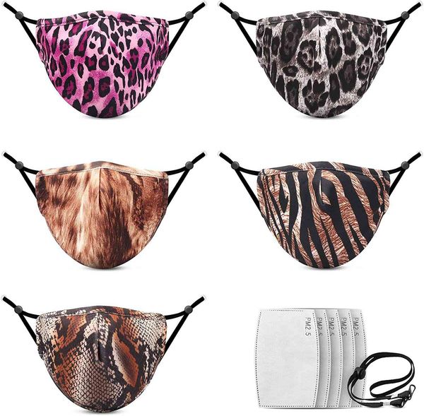 custom logo new fashion leopard stripe printed can put pm2.5 filter layer cotton mask
custom logo new fashion leopard stripe printed can put pm2.5 filter layer cotton mask