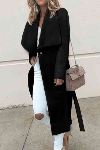 Women's Jackets Winter Coat Women Wool Overcoat Womens Lapel Jacket Long Outwear M6KI, Black;brown
Women's Jackets Winter Coat Women Wool Overcoat Womens Lapel Jacket Long Outwear M6KI, Black;brown
