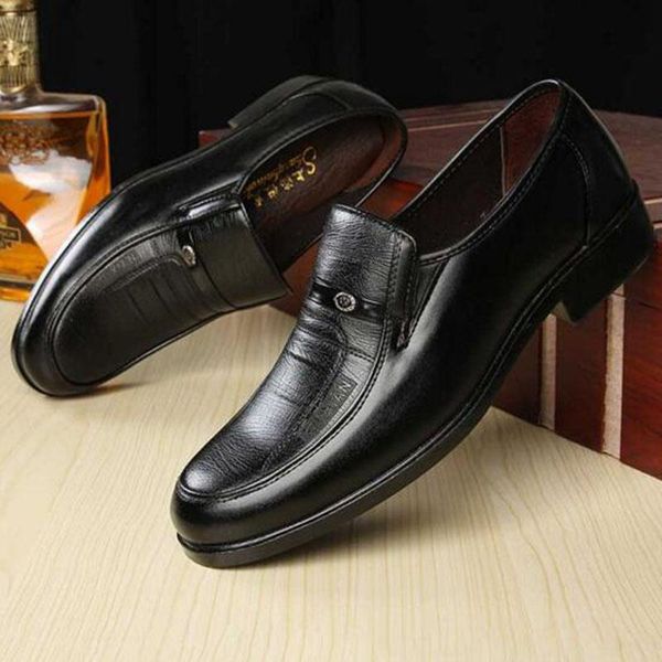 dress shoes spring autumn wear england style men fashion genuine leather shoes,slip-on solid color pointed toe comfortable single shoe, Black
dress shoes spring autumn wear england style men fashion genuine leather shoes,slip-on solid color pointed toe comfortable single shoe, Black