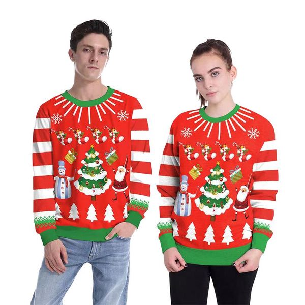 men's sweaters loose casual christmas couples 3d snowman xmas tree socks print striped jumper 2021 gifts vacation women pullovers, White;black
men's sweaters loose casual christmas couples 3d snowman xmas tree socks print striped jumper 2021 gifts vacation women pullovers, White;black