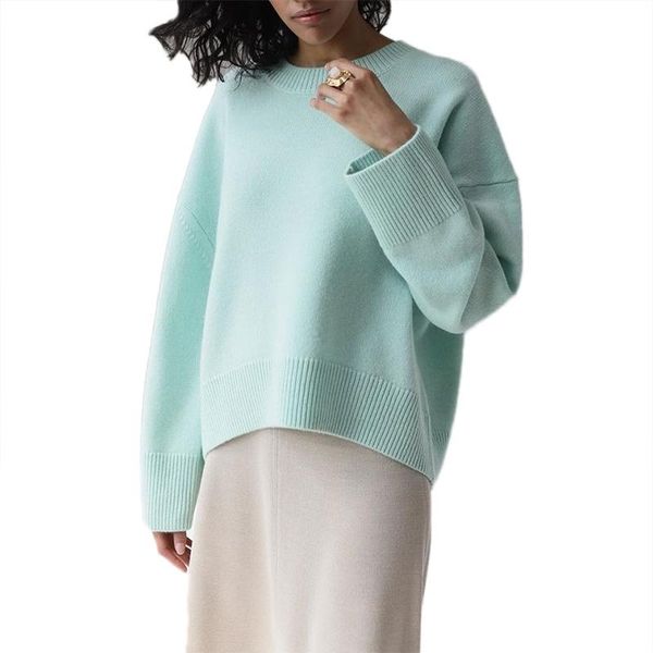 women's sweaters o neck thick long sleeve solid color autumn winter female fashion casual jumper basic soft knitted, White;black
women's sweaters o neck thick long sleeve solid color autumn winter female fashion casual jumper basic soft knitted, White;black