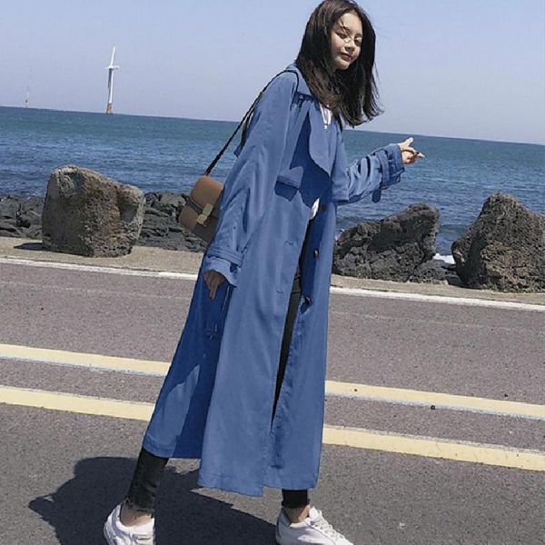 windbreaker women's mid-length 2021 spring autumn korean fashion loose simple temperament long sleeve trench coat for women a678 coats, Tan;black
windbreaker women's mid-length 2021 spring autumn korean fashion loose simple temperament long sleeve trench coat for women a678 coats, Tan;black