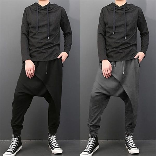 plus size men casual drape drop crotch harem hip-hop pants trouser baggy dancing pants gothic punk style harem pants men, Black
plus size men casual drape drop crotch harem hip-hop pants trouser baggy dancing pants gothic punk style harem pants men, Black