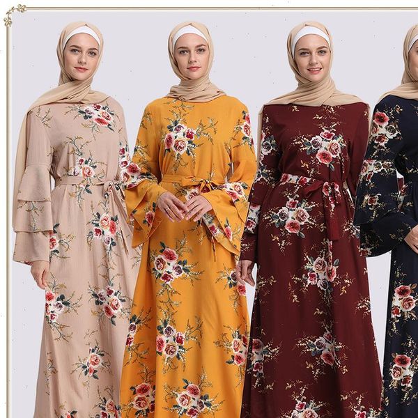 muslim print women dress abaya flare sleeve long robe gowns tunic kimono ramadan islamic prayer clothing worship service wholesale, Black;gray
muslim print women dress abaya flare sleeve long robe gowns tunic kimono ramadan islamic prayer clothing worship service wholesale, Black;gray