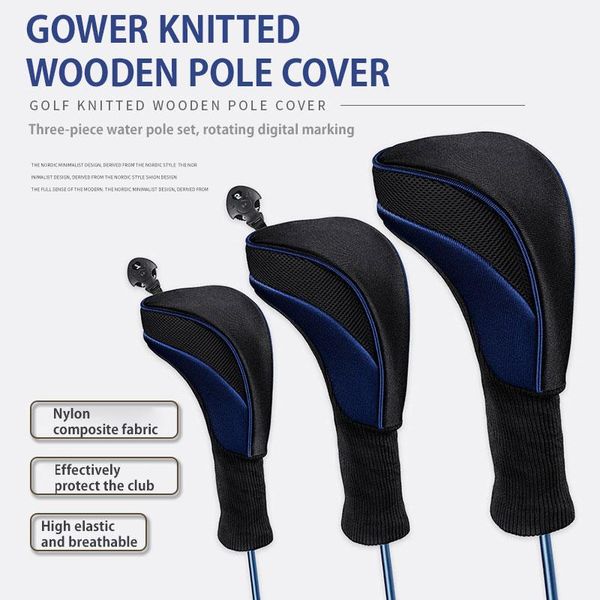 set golf wood protective cover soft heads clubs protection equipment outdoor sports headcover complete of
set golf wood protective cover soft heads clubs protection equipment outdoor sports headcover complete of