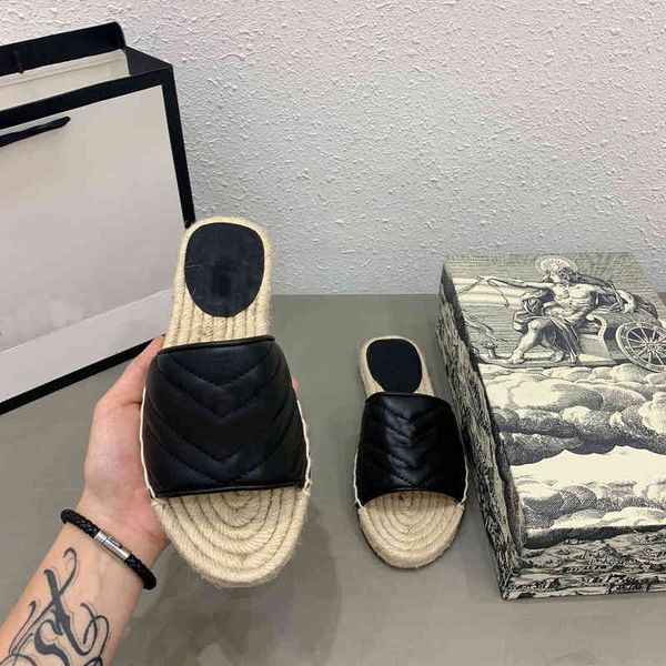 women designer outdoor shoe leather espadrille sandal luxury slipper flat platform sandals with the double metal beach weave shoes a4, Black
women designer outdoor shoe leather espadrille sandal luxury slipper flat platform sandals with the double metal beach weave shoes a4, Black