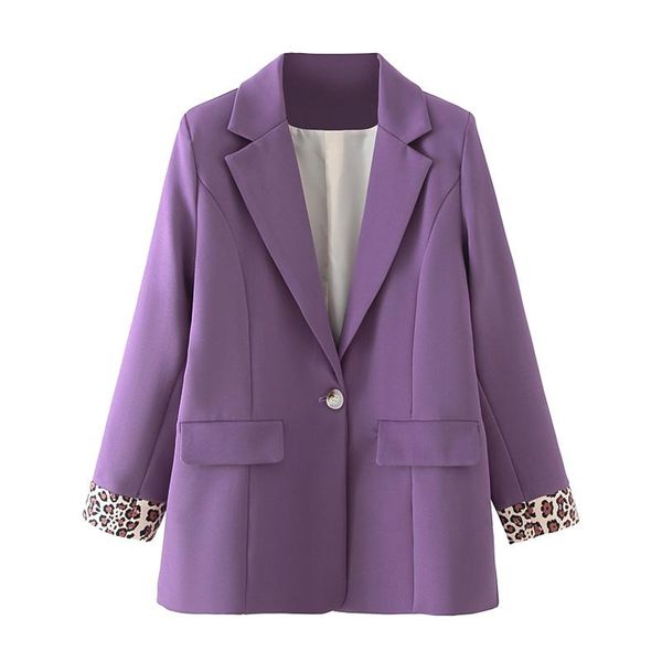 women's suits & blazers elegant women notched collar ladies leopard patchwork jackets streetwear female chic pocket coats, White;black
women's suits & blazers elegant women notched collar ladies leopard patchwork jackets streetwear female chic pocket coats, White;black