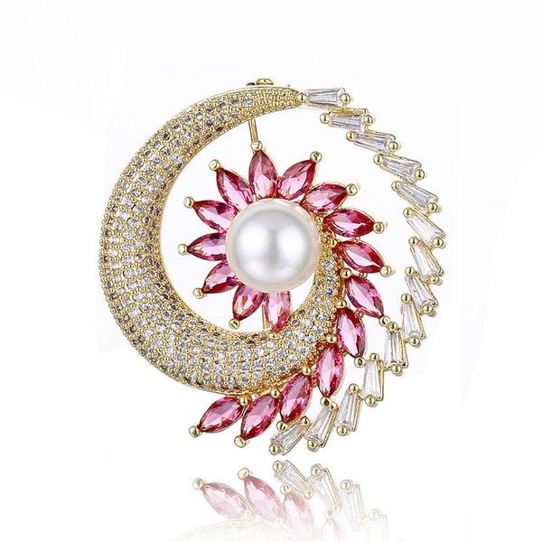 pins, brooches european and peacock zircon pearl brooch lady broccoli american wholesale., Gray
pins, brooches european and peacock zircon pearl brooch lady broccoli american wholesale., Gray