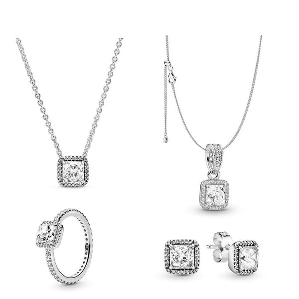 4pcs brilliant s925 sterling silver square cubic zircon necklace earrings ring wedding bridal jewelry sets dress accessories
4pcs brilliant s925 sterling silver square cubic zircon necklace earrings ring wedding bridal jewelry sets dress accessories