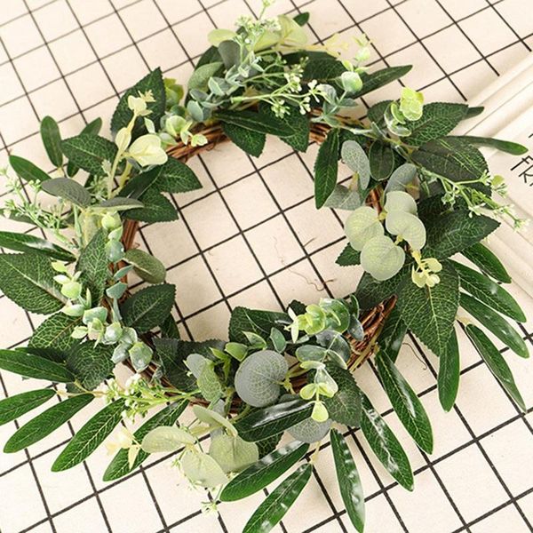 decorative flowers & wreaths nhbr artificial olive leaf eucalyptus wreath for festival celebration front door wall hanging window wedding fi
decorative flowers & wreaths nhbr artificial olive leaf eucalyptus wreath for festival celebration front door wall hanging window wedding fi