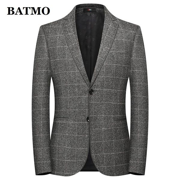 men's suits & blazers batmo 2021 arrival autumn plaid casual blazer men,men's jackets,plus-size m-xxxl 238, White;black
men's suits & blazers batmo 2021 arrival autumn plaid casual blazer men,men's jackets,plus-size m-xxxl 238, White;black