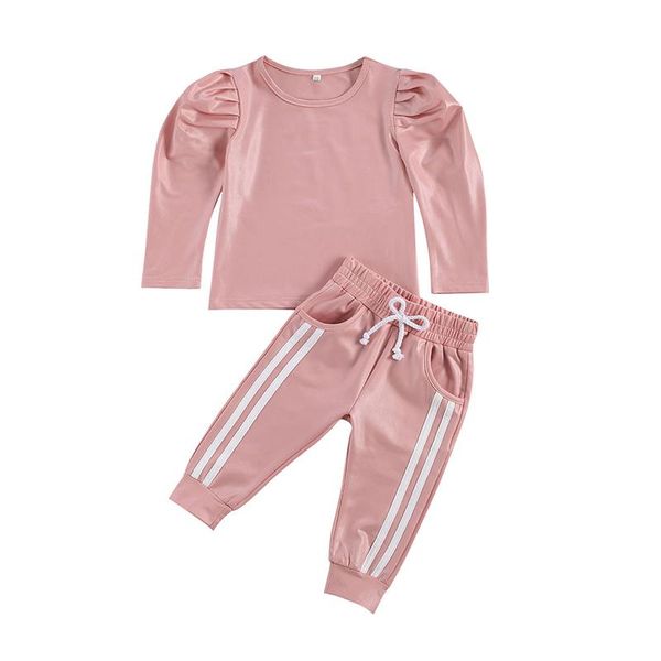 1-6 years toddler kids girl casual outfits sets round neck long sleeve stripe pant clothes suit for spring autumn infant clothing, White
1-6 years toddler kids girl casual outfits sets round neck long sleeve stripe pant clothes suit for spring autumn infant clothing, White