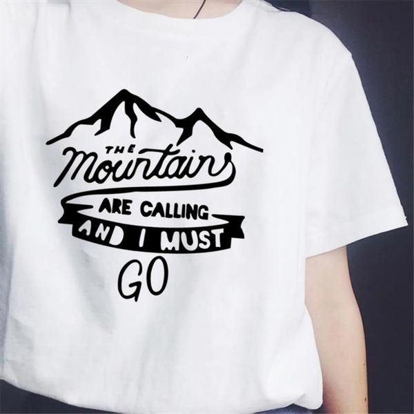 summer harajuku camping the mountains womens are calling and i must go hipster graphic tees, White
summer harajuku camping the mountains womens are calling and i must go hipster graphic tees, White