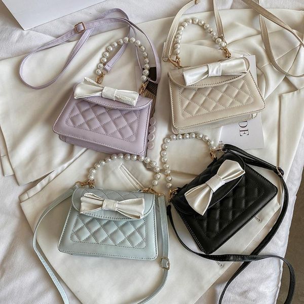 evening bags fashion women bowknot lattice pattern shoulder pu leather crossbody bag casual pearl chain solid color mini flap handbags
evening bags fashion women bowknot lattice pattern shoulder pu leather crossbody bag casual pearl chain solid color mini flap handbags