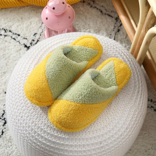 slippers soft plush cute shoes couple non-slip floor indoor home furry color block women for bedroom, Black
slippers soft plush cute shoes couple non-slip floor indoor home furry color block women for bedroom, Black