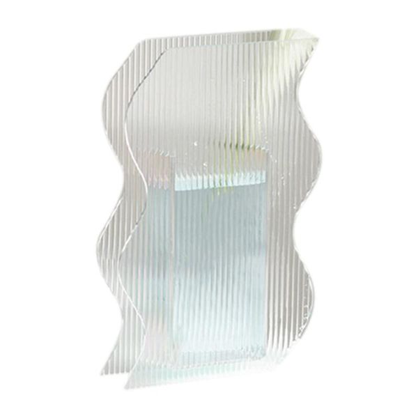 nordic acrylic vase dazzle colorful flower decoration arrangement container ornaments wave home decor vases
nordic acrylic vase dazzle colorful flower decoration arrangement container ornaments wave home decor vases