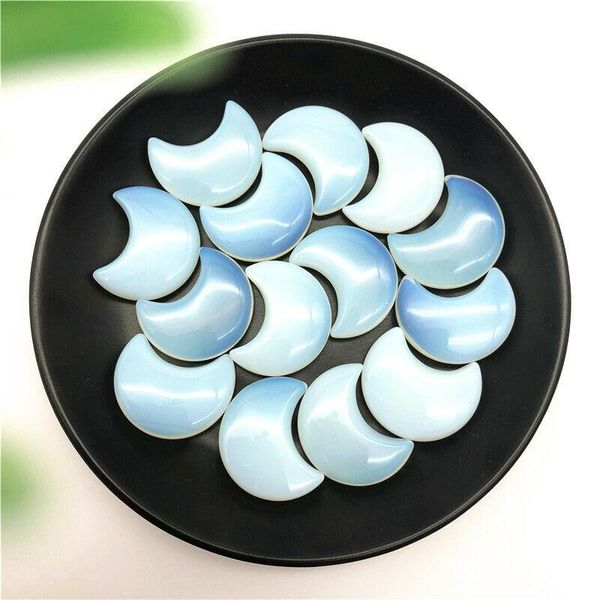 decorative objects & figurines white opal quartz moon shaped crystal polished stones healing decor gift craft natural and minerals
decorative objects & figurines white opal quartz moon shaped crystal polished stones healing decor gift craft natural and minerals