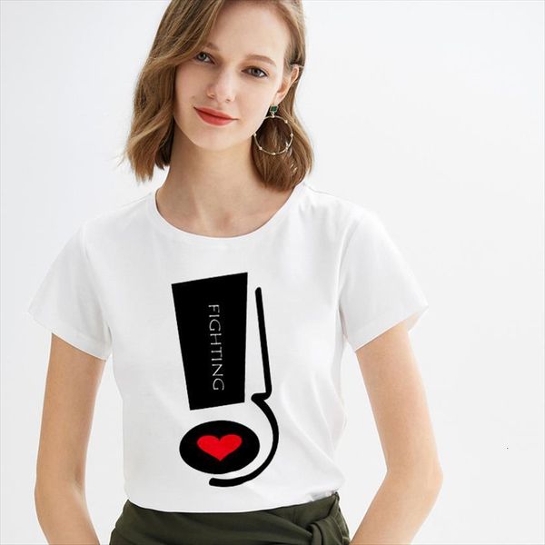 summer harajuku print casual womens fashion symbol o neck short sleeve white female
summer harajuku print casual womens fashion symbol o neck short sleeve white female