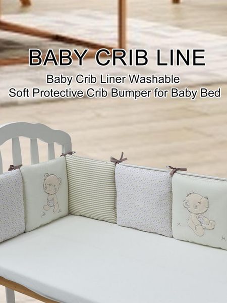 bedding sets baby bed crib liner bumper borns room thick soft protector for kids cot cushion with cotton cover detachable
bedding sets baby bed crib liner bumper borns room thick soft protector for kids cot cushion with cotton cover detachable