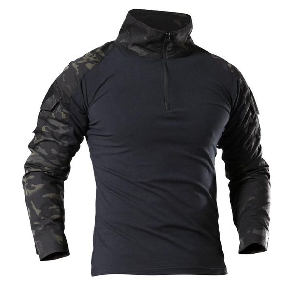men's casual shirts military army tactical combat men camouflage soldier long sleeve shirt multicam uniform frog field training, White;black
men's casual shirts military army tactical combat men camouflage soldier long sleeve shirt multicam uniform frog field training, White;black